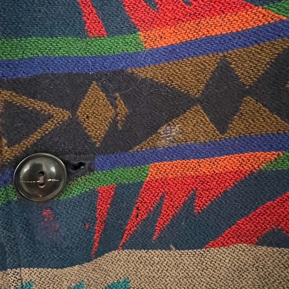 Vintage very rare Surf Pendleton “Lahaina Wave” wool jacket. SZ LARGE - Picture 9 of 10